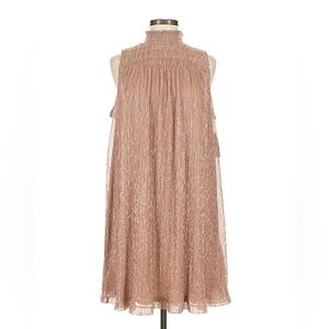 Nine West Pink Pleated Dress
